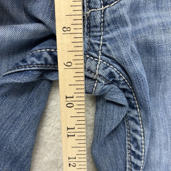 BKE Buckle Jeans Men 31x31 Blue Tyler Bootcut Stretch Denim Distressed "Read" - Picture 11 of 16